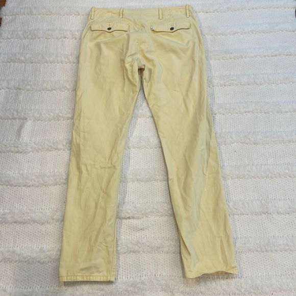 Levi Strauss & Co jeans 100% cotton yellow zipper fly pants mens 31x32 - Picture 2 of 11